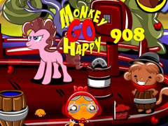 ເກມ Monkey Go Happy Stage 908