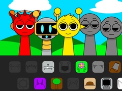 ເກມ Sprunki Incredibox Horror