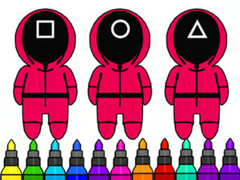 ເກມ Coloring Book: Squid Game Mask