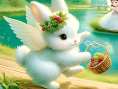 ເກມ Jigsaw Puzzle: Angel Bunny
