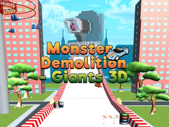 ເກມ Monster Demolition Giants 3d