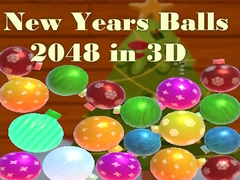 ເກມ New Years Balls 2048 in 3D