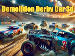 ເກມ Demolition Derby Car 3d
