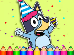 ເກມ Coloring Book: Bluey's Birthday