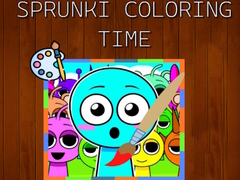 ເກມ Sprunki Coloring Time