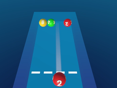 ເກມ Merge The Balls 2048 Billiards!