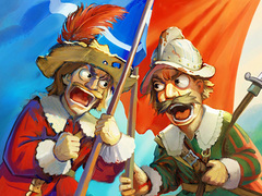 ເກມ Musketeers Gunpowder vs Steel