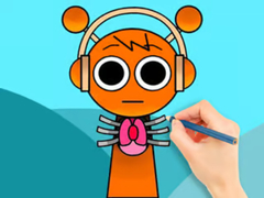 ເກມ Coloring Book: Sprunki Horror Oren
