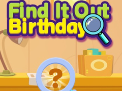 ເກມ Find It Out Birthday