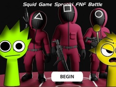 ເກມ Squid Game Sprunki Fnf Battle