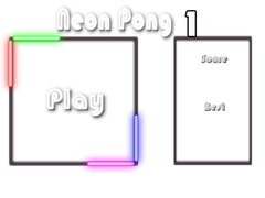 ເກມ Neon Pong 1