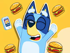 ເກມ Jigsaw Puzzle: Burger Dog Bluey