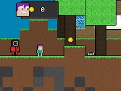 ເກມ Squid Escape But Blockworld