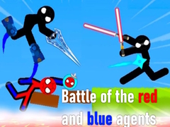 ເກມ Battle of the red and blue agents