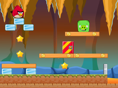 ເກມ Angry Birds Vs Green Pig