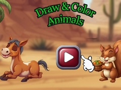 ເກມ Draw & Color Animals