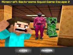 ເກມ Minecraft Backrooms Squid Game Escape 2