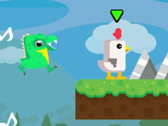 ເກມ Chicken Scream Race
