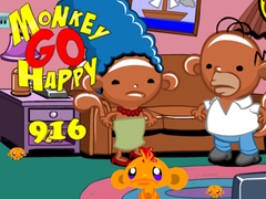 ເກມ Monkey Go Happy Stage 916
