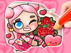 ເກມ Coloring Book: Avatar Valentine's