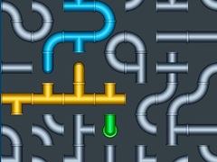 ເກມ Connect The Pipes Water Puzzle