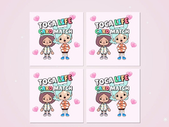 ເກມ Toca Life Memory Card Match