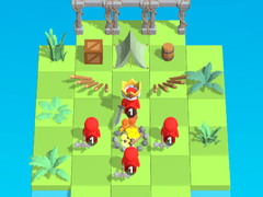 ເກມ Castle Wars Cell Battle