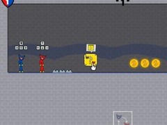 ເກມ Stickman Huggy Party Duo