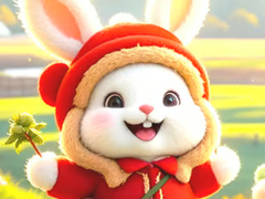 ເກມ Jigsaw Puzzle: Hiking Bunny