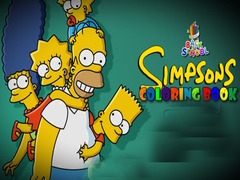 ເກມ Back To School Simpsons Coloring Book