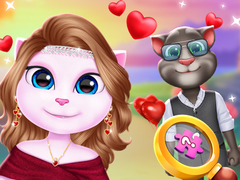 ເກມ Kitty Couple Lovely Valentine