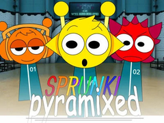 ເກມ Sprunki Pyramixed: Squid Game
