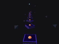 ເກມ Tiles Hop Ball Music