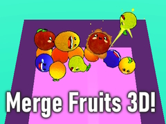 ເກມ Merge Fruits 3D!