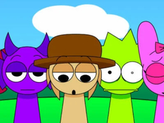 ເກມ Sprunki Pyramixed - Finished Animations