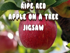 ເກມ Ripe Red Apple on a Tree Jigsaw