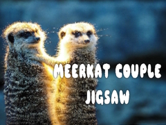 ເກມ Meerkat Couple Jigsaw