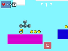 ເກມ 2d Obby Rainbow Parkour