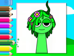 ເກມ Coloring Book: Sprunki Incredibox Vineria