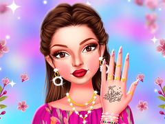 ເກມ Celebrity Spring Manicure Design