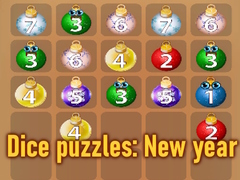 ເກມ Dice puzzles: New year