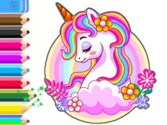 ເກມ Coloring Book: Unicorn Garden