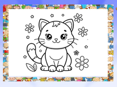 ເກມ Beautiful Cats Coloring Book
