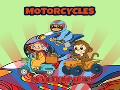 ເກມ Motorcycle Coloring Pages