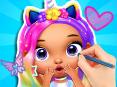 ເກມ Coloring Book: Fashion Barbie Princess
