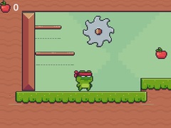 ເກມ Green Ninja Collects Apples