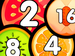 ເກມ Merge Balls Shooter 2048 Connect Fruits