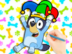 ເກມ Coloring Book: Clown Bluey