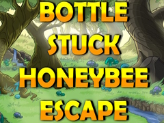 ເກມ Bottle Stuck Honeybee Escape