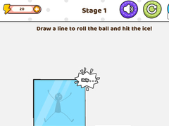 ເກມ Save The Stick Draw Line